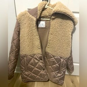 Fleeced lined jacket /coat